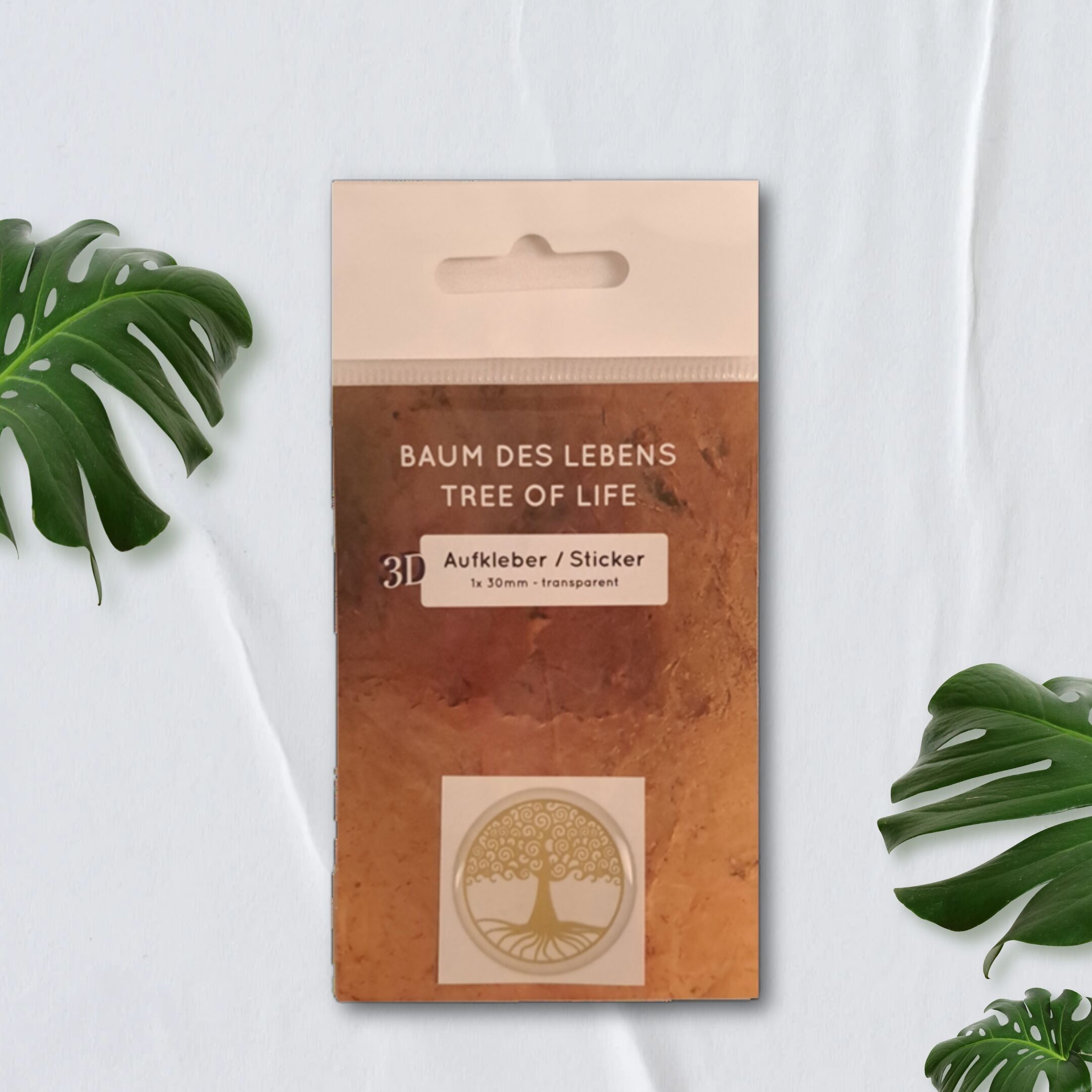 Aufkleber Baum des Lebens Doming 30mm