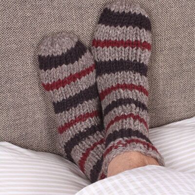 Mens Shoreditch Sofa Socks Charcoal - Charcoal