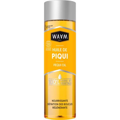 WAAM Cosmetics – ORGANIC Piqui Oil – NOURISHING – CURL DEFINITION – 75ML