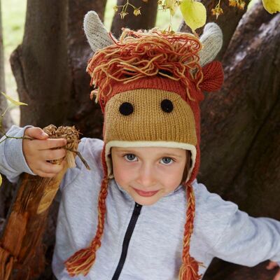 Highland Cow Chullo ( Kids) - Kids