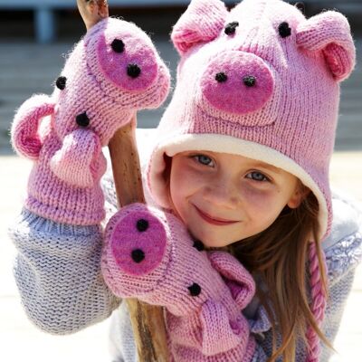 Kids Animal Hat Piggy - Piggy