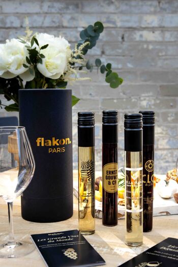Carte à gratter : le Monde des vins – Flakon
