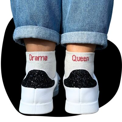 Calcetines de la reina del drama