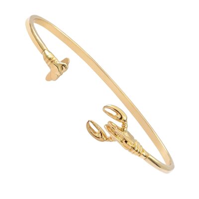 Gold bangle bracelet GIRARD LE HOMARD