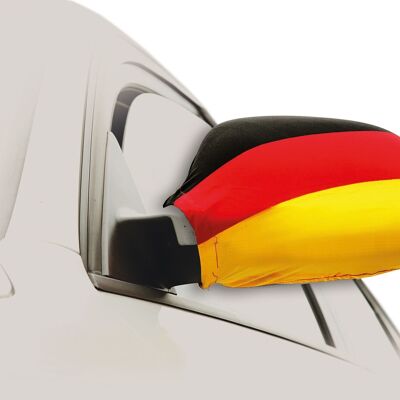 Specchio esterno, bandiera, set da 2, Germania, L20 x H15 cm