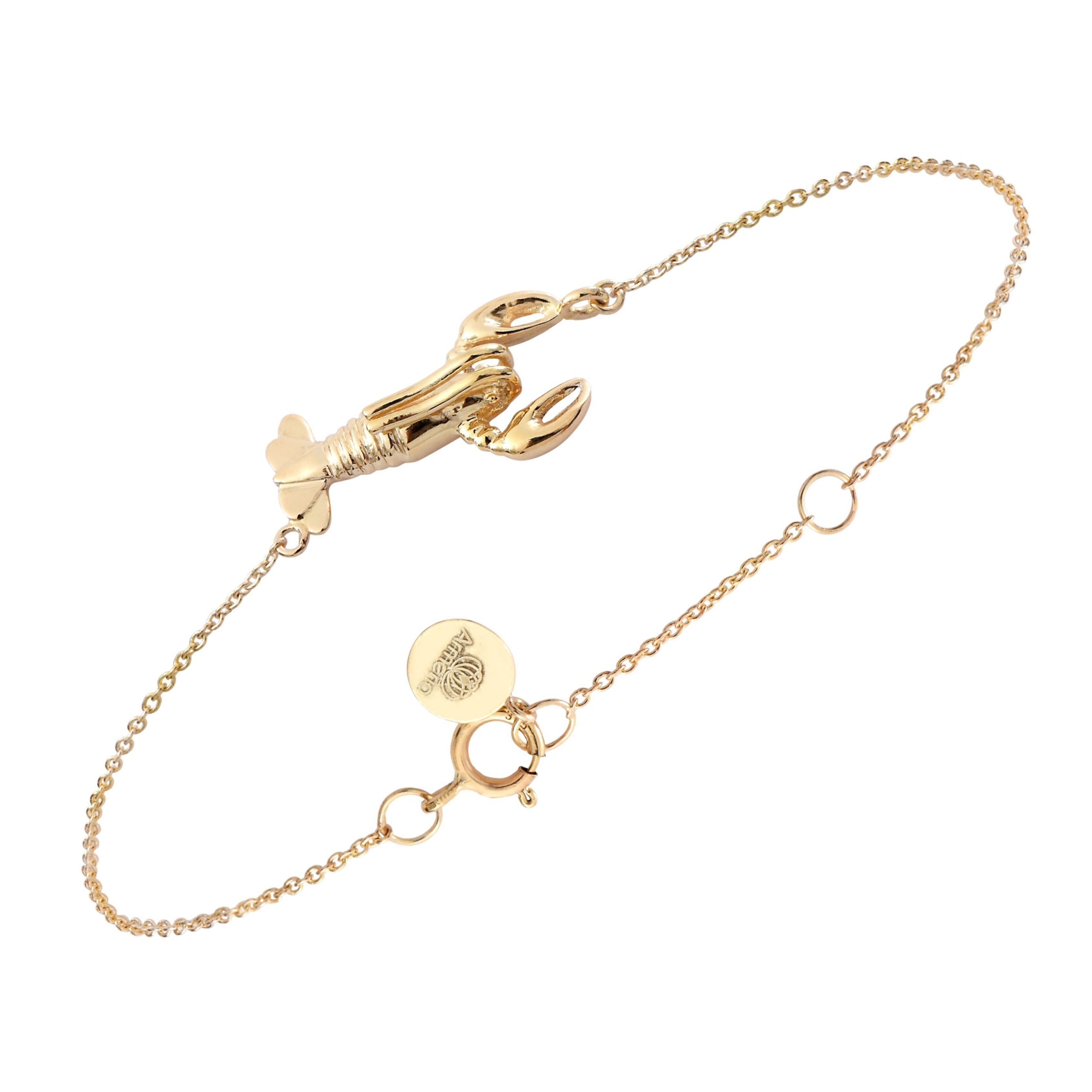 GIRARD L'ARAGOSTA - Bracciale in oro 9k