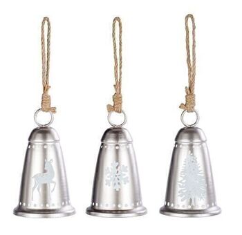 Pendentif cloche 3 cul. UE 12, 10cm 2