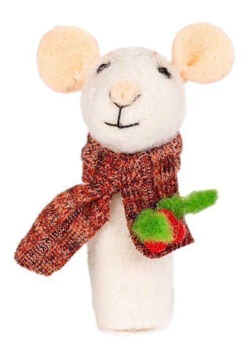 Marionetta da dito “Topo” 10 cm VE 12