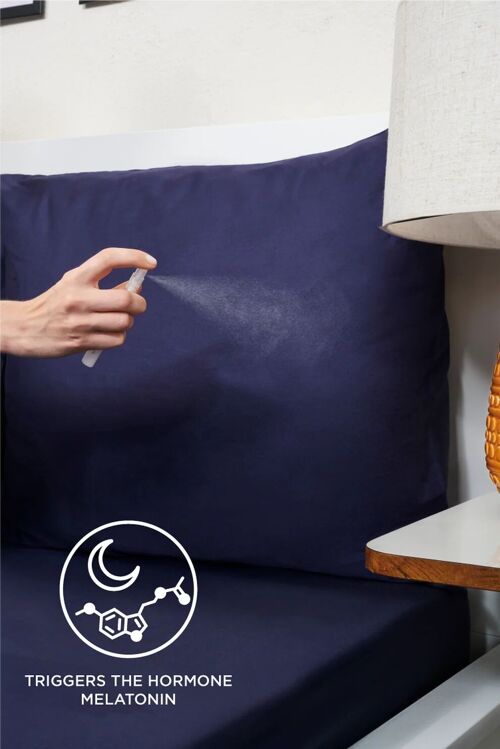 Jatasch Sleepwell-Kussensloop Arabian Night Blue