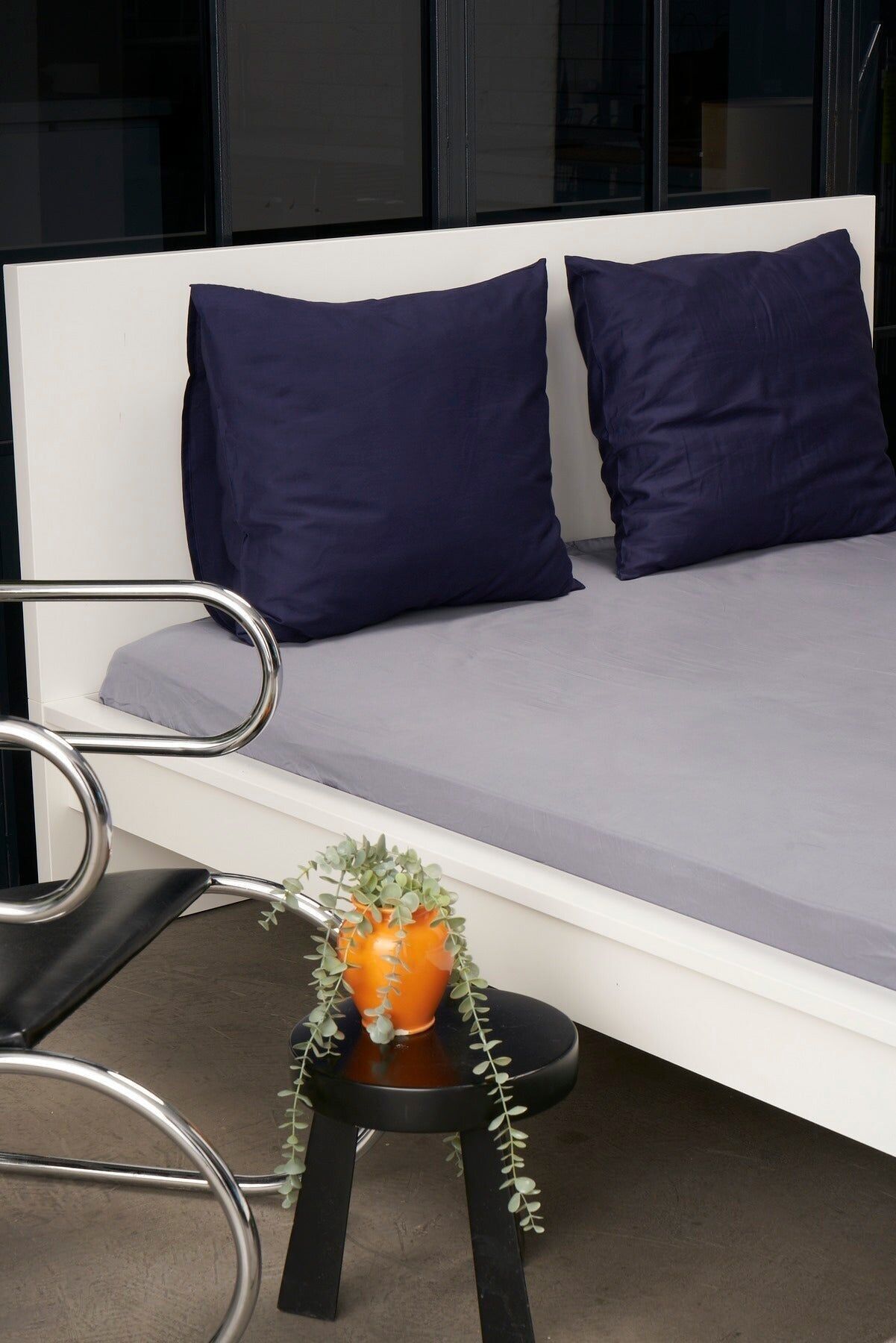 Jatasch Fitted Sheet Owl Gray