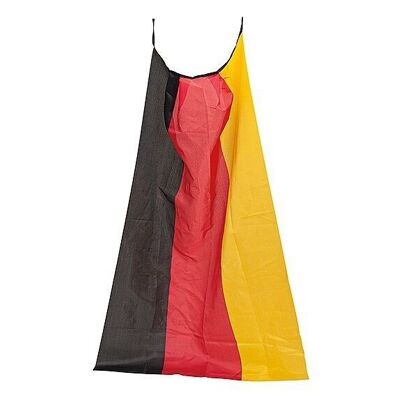 Poncho Deutschland Flagge aus Polyester, B80 x H120 cm