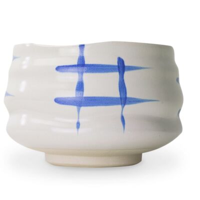 White Chawan Ceremonial Bowl for Matcha