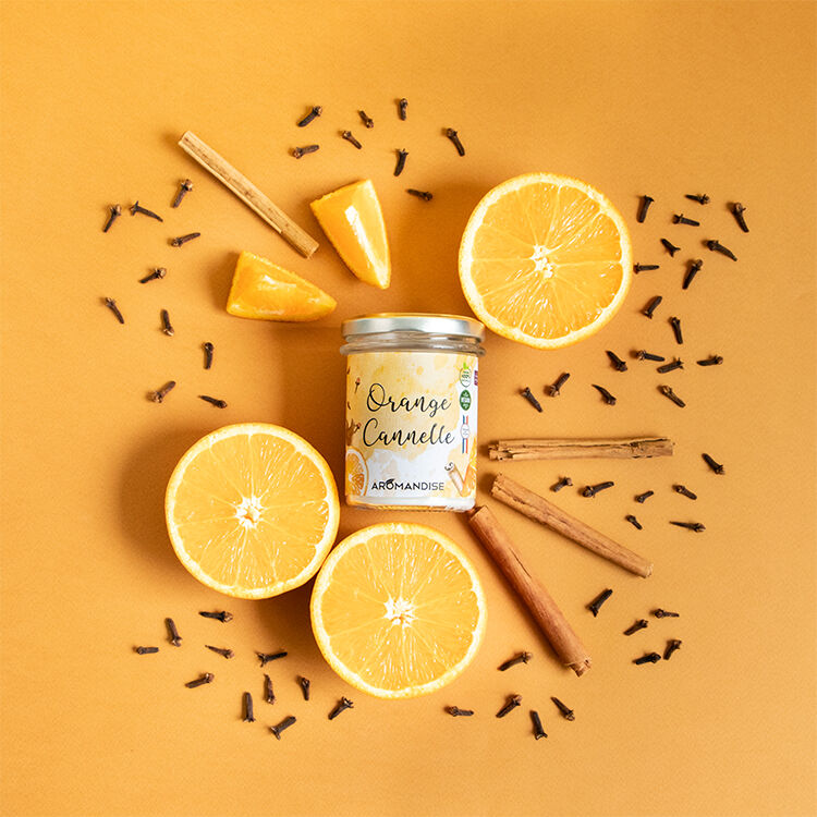 Orange Cinnamon Candle - Aromandise