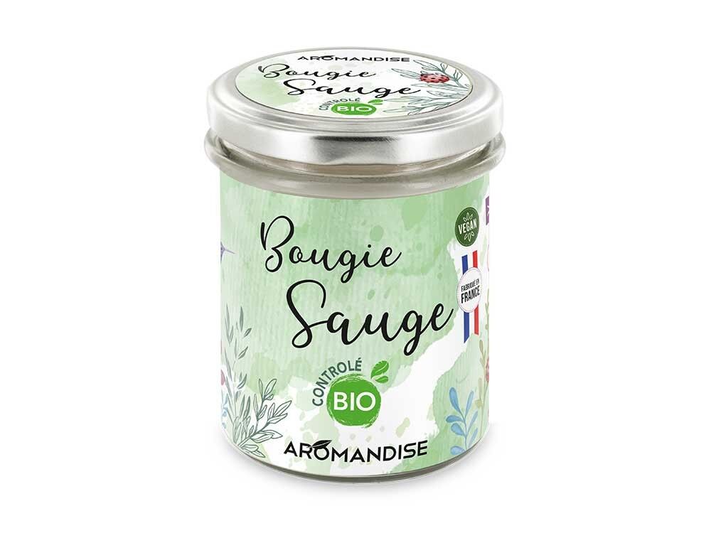 Candela alla salvia biologica controllata