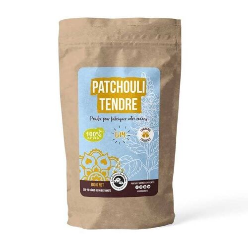 Poudre Patchouli tendre pour encens DIY