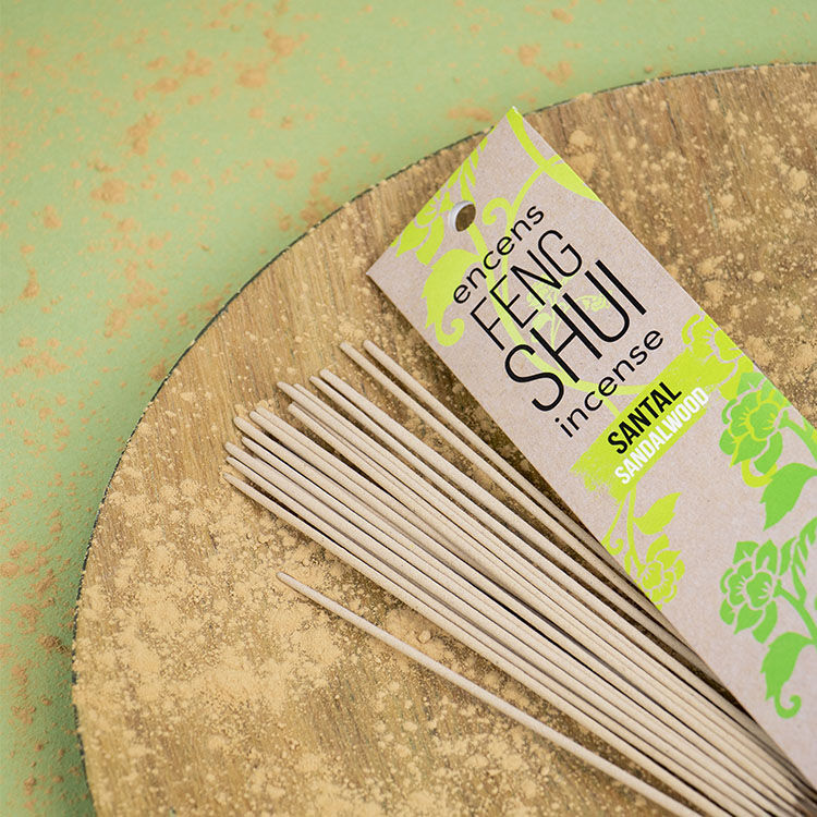 Sandalwood Incense Sticks - Wood Element - Feng Shui - Aromandise