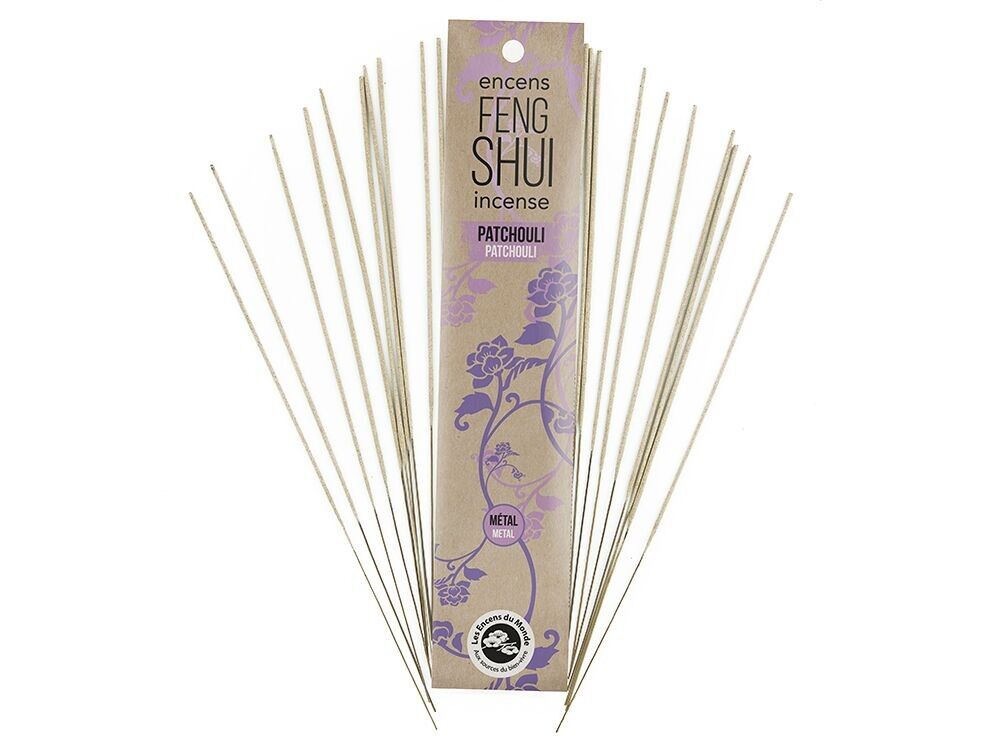 Incenso elemento Feng Shui Metallo, Patchouli