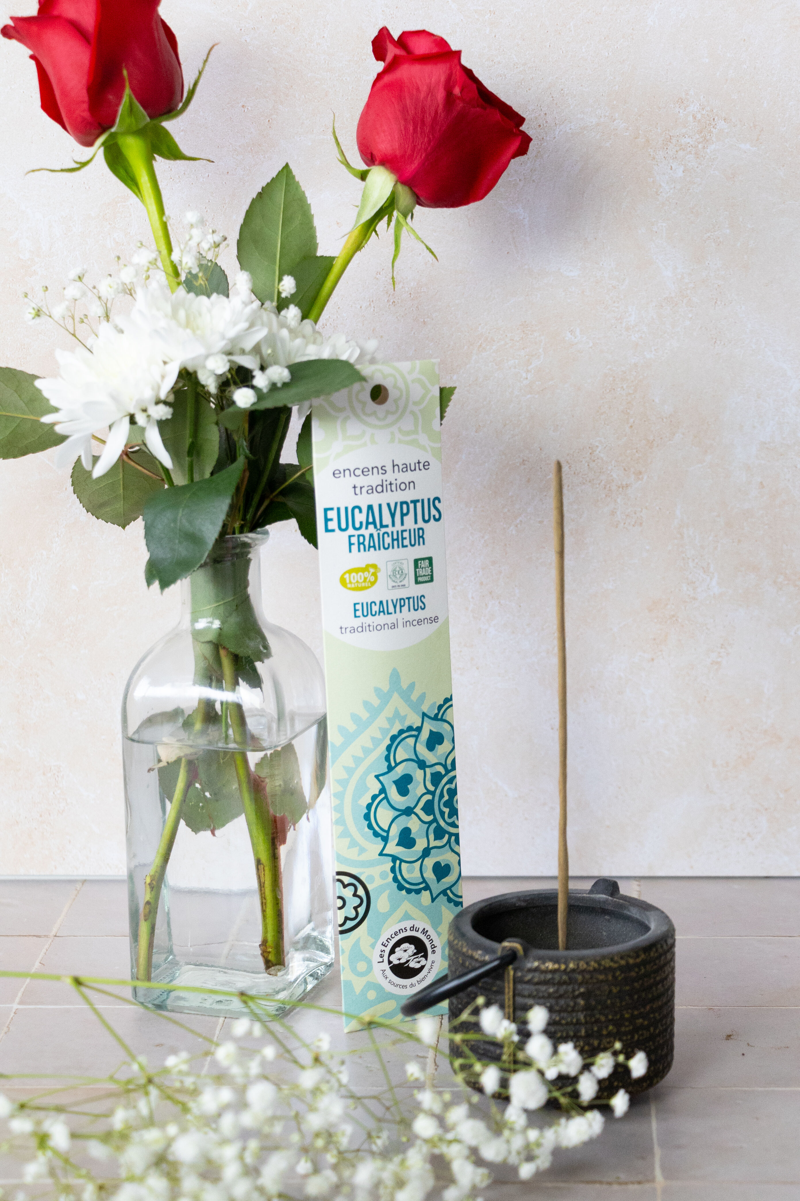 Fresh Eucalyptus Incense Sticks - High Tradition - Aromandise