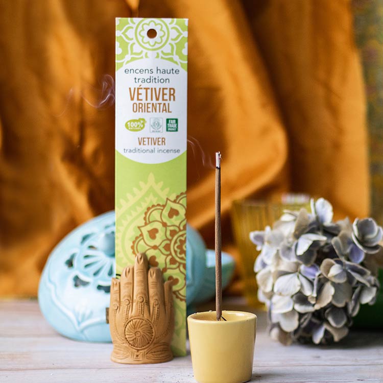 Vetiver incense sticks - High tradition - Aromandise
