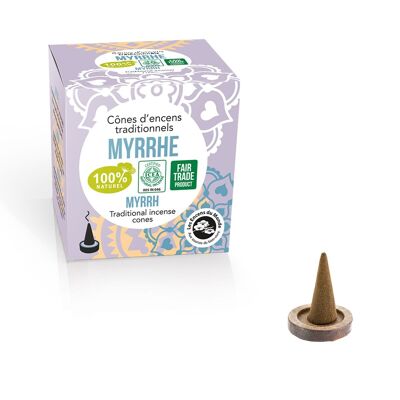 High tradition incense cones Myrrh