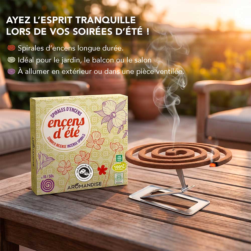 Summer Incense - Spirals - Aromandise