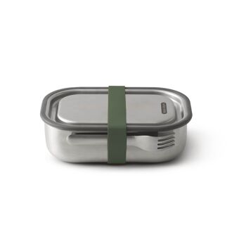 Stainless Steel Lunch Box - Stainless Steel Lunch Box Large Olive 1L 6