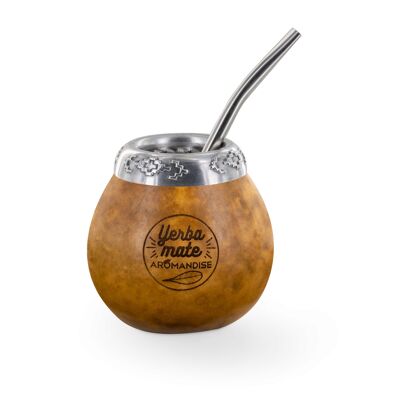 Calabash and bombilla for Mate 200ml