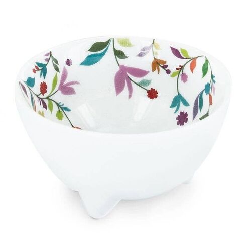 Porte encens en porcelaine Flora Herbosense