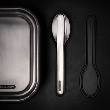 Nomadic stainless steel cutlery + case - Cutlery Set (CDU display version) 6