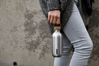 Single wall stainless steel water bottle - Ocean 5