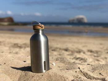 Single wall stainless steel water bottle - Ocean 8