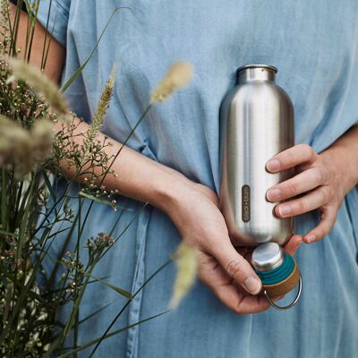 Single wall stainless steel water bottle - Ocean