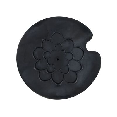 Lotus stone incense holder