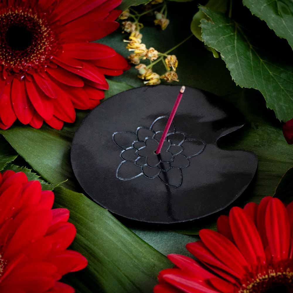 Lotus stone incense holder - Aromandise