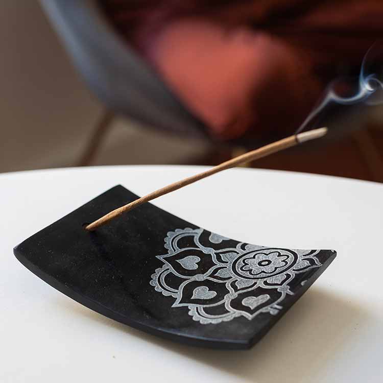 Tibetan stone incense holder - Aromandise