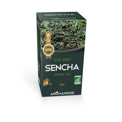 Té verde Sencha en infusión