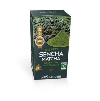 Thé vert Sencha et Matcha en infusettes 1