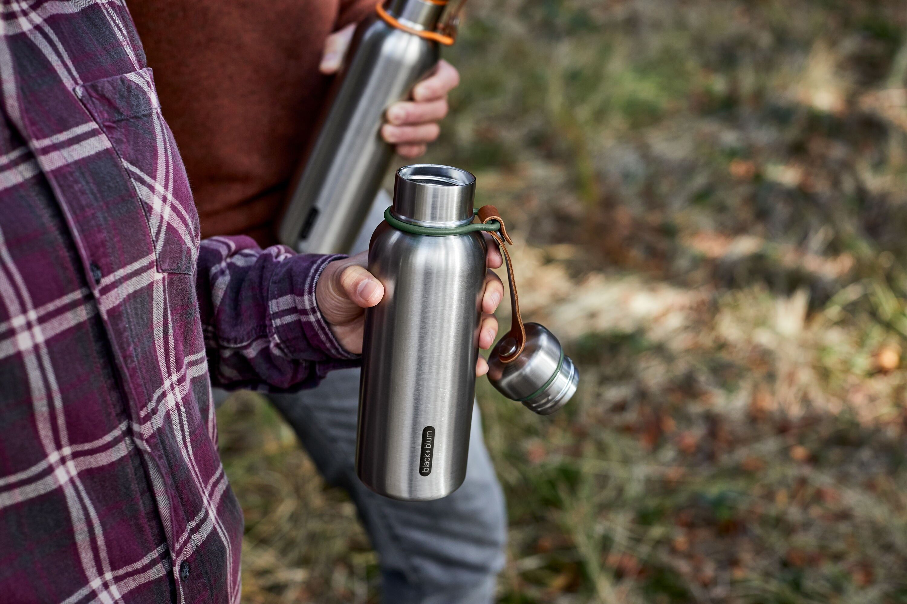 Borraccia termica - 500 ml - Oliva - Acciaio inossidabile