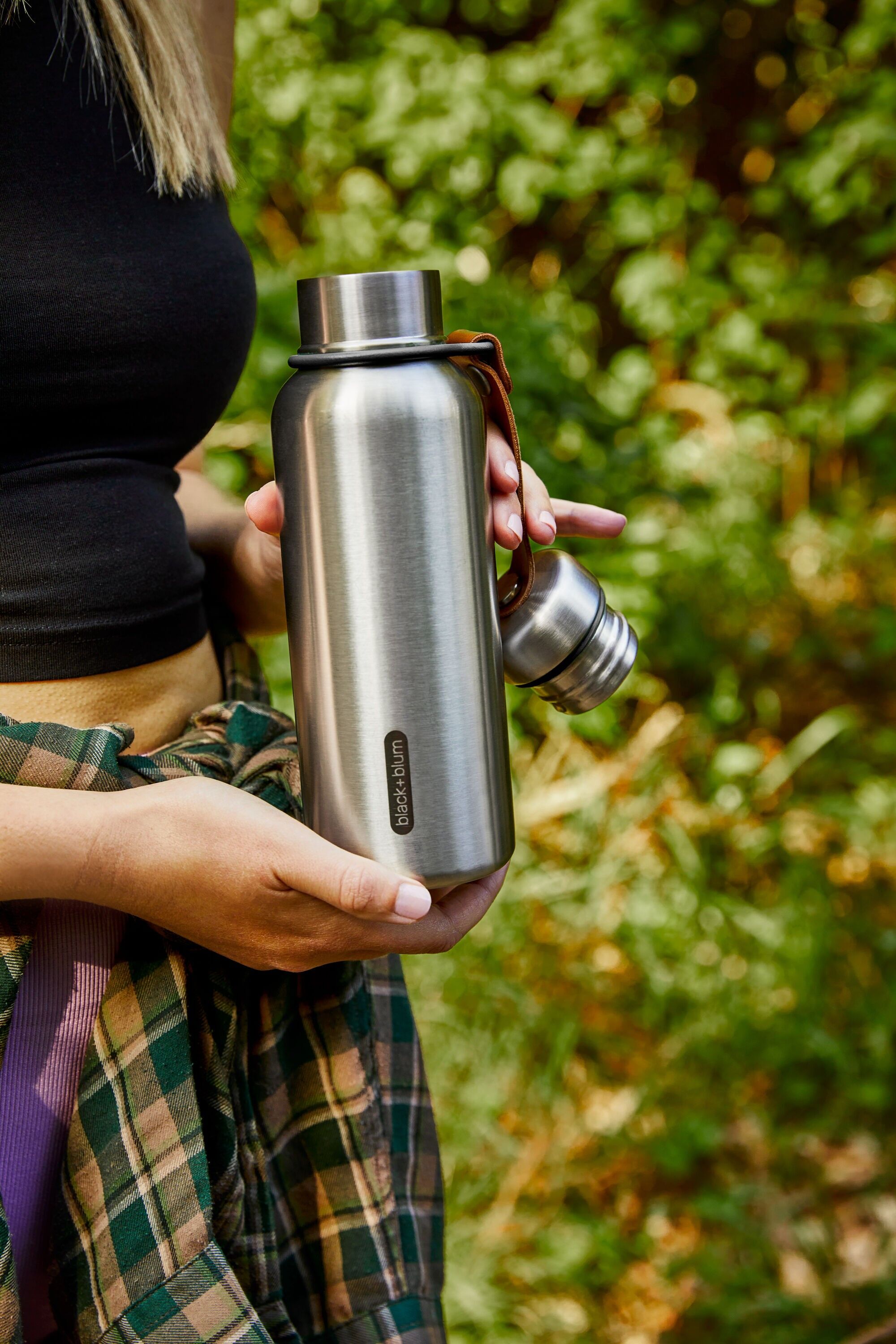 Borraccia termica - 500 ml - Oliva - Acciaio inossidabile