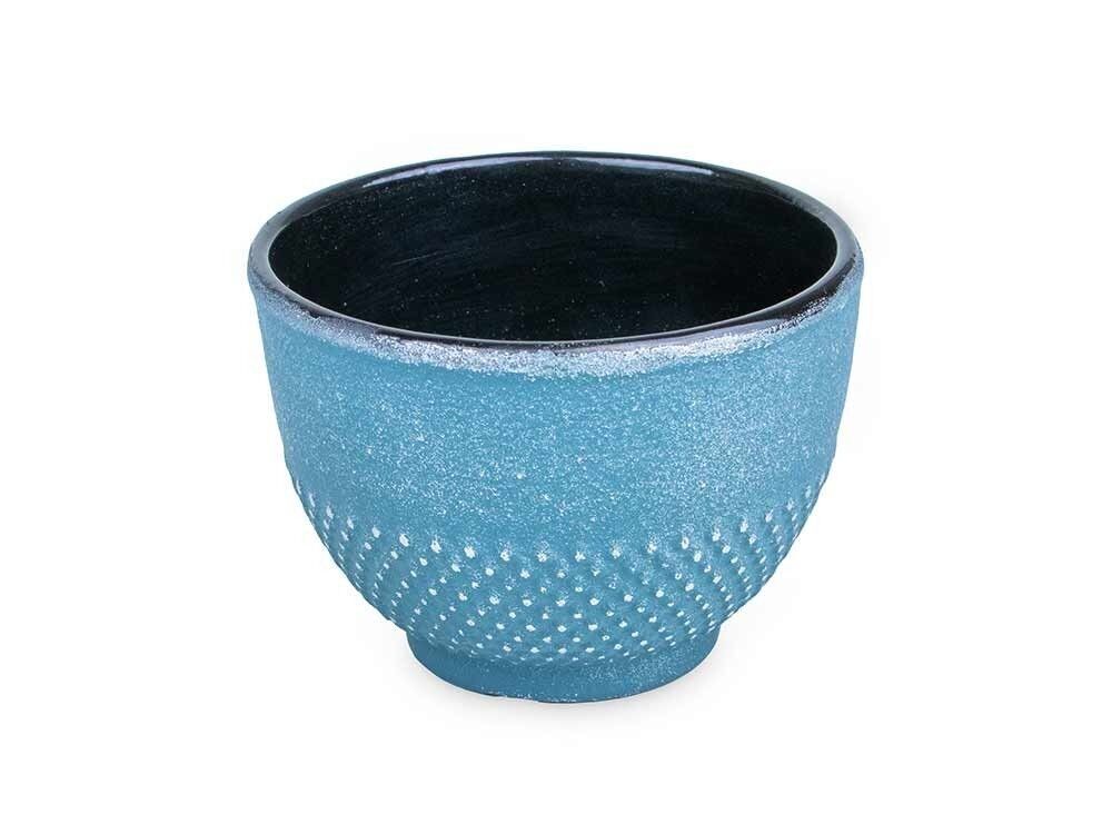 Tazza in ghisa blu e argento - 0,15 L