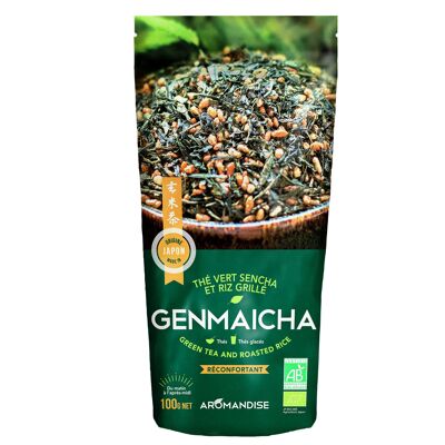 Grüner Tee und Genmaicha-Reis