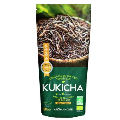 Té verde tostado Kukicha