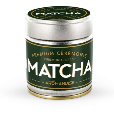 Poudre thé vert Matcha de Cérémonie - Premium