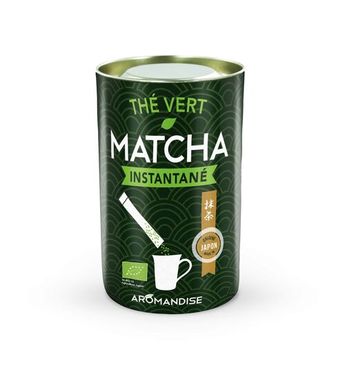 Poudre thé vert Matcha Instantané - 25 sticks de 0,5g