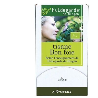 Tisane Bon Foie Hildegarde de Bingen en infusettes