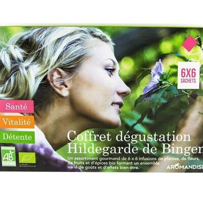 Coffret tisanes Hildegarde de Bingen en infusettes