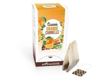 Tisane orange cannelle en infusettes 1