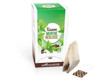 Tisane menthe réglisse en infusettes 1