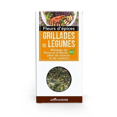 Fleurs d'épices grillades de légumes