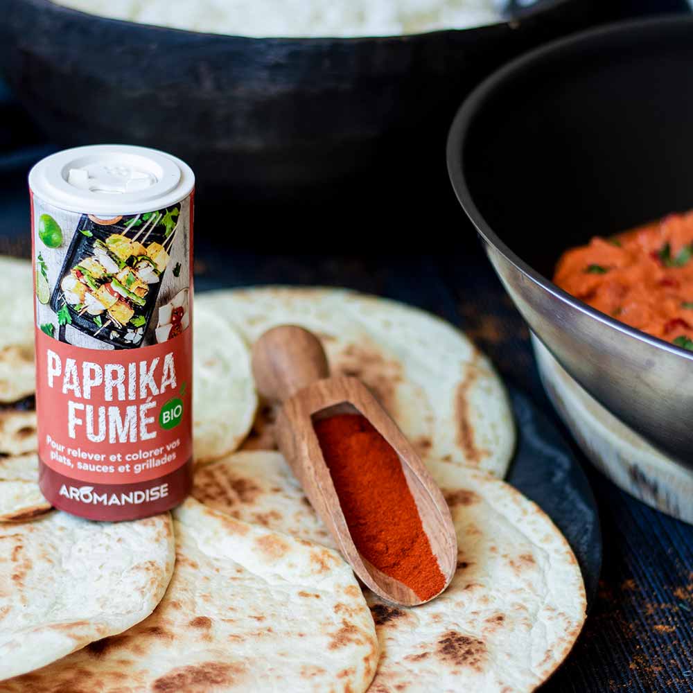 Smoked paprika powder in a tube - 60g - Aromandise
